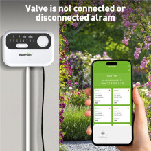 Rainpoint WiFi Irrigation Controller 8-Zone for Home Garden Watering System Sprinkler Programmer Timer Drip EU Plug
