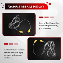 4.0M Clear Water Hose for PUZZI 8/10 with Yellow Connector Carpet Cleaner Water Hose Clear Water Supply Hose