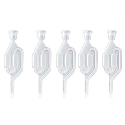 Bubble Airlock Set Fermentation Airlock Set for Brewing, Wine, Beer, Sauerkraut