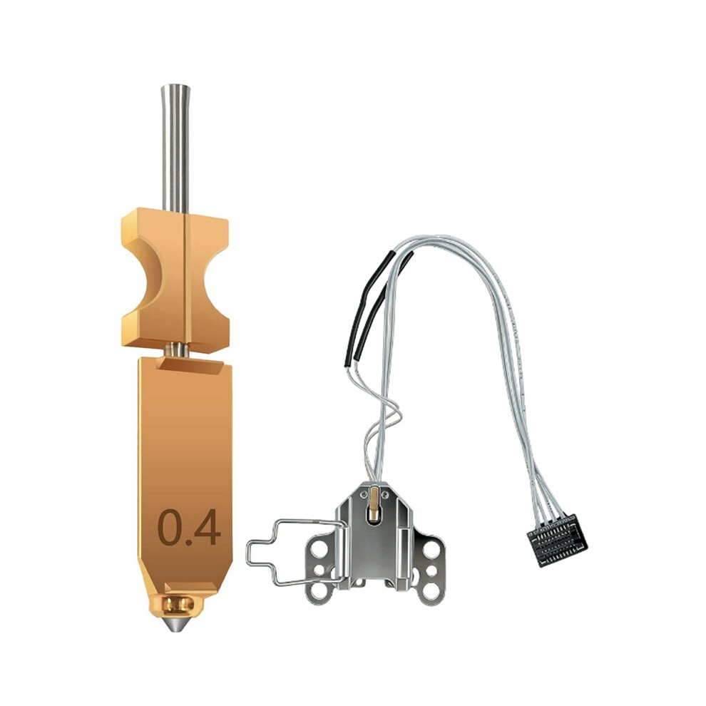 For Flashforge Ad5x Upgraded 0.4Mm Hotend Nozzle And Heating Assembly Kit With Base Clip Heater Cartridge Thermister 6031355916528