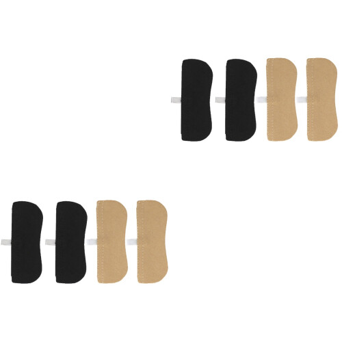 4Pairs Self-Adhesive Heel Grips Assorted Color Feet Protector 1