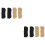 4Pairs Self-Adhesive Heel Grips Assorted Color Feet Protector 5