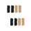4Pairs Self-Adhesive Heel Grips Assorted Color Feet Protector 6