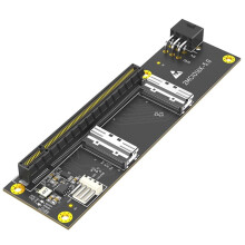 Placa Adaptadora PCI-Express PCIe 5.0 X16 para Dual MCIO SFF-1016