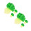2 Pack Artificial Simulation Cabbage Model Vegetable Leaf Photo Props 7