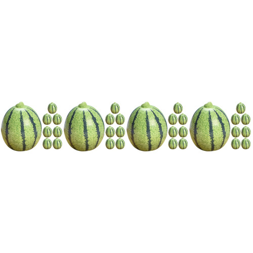 32Pièces Mini Résine Décor Maison Accessoires Verts 2