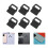 40Pièces Cache Poussière En PVC Pour Port De Charge USB Type-C 6