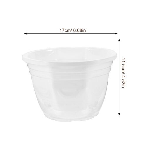 6Sets Moderne Zelfbewaterende Bloempotten Plastic Voor 1