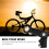1Pc Black Aluminum Alloy Bike Stem Riser Handlebar Fork Stem Extender 4