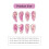 8Pcs Polymeric Guzheng Nails Wearable Soft Durable Finger Picks 2