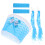 2Sets Blue Plastic Tricycle Basket and Handlebar Streamers Kids Decor 10