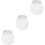 9St Pet Snoep Bewaarpotten Wit Multi Functie Voor Huis 4