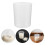 10Pcs Clear Plastic Cooking Measuring Cups for Rice Cooker and Baking 6