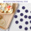200Pcs Decorative Artificial Blueberries Dark Blue for Scene Adornment 6