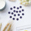 200Pcs Decorative Artificial Blueberries Dark Blue for Scene Adornment 8