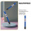 Blue Durable Metal and Plastic Flute Mouthpiece Replacement Part 6