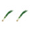 2Pcs Faux Green Onion Props Realistic Artificial Vegetable for Kitchen 7