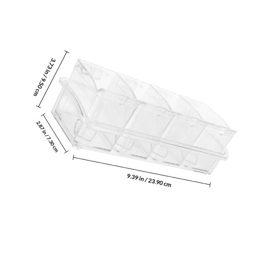 1Set Plastic Kruidenbox Met En Voor Gebruik 1