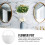 4Pcs White Plastic Wall Hanging Planters Retro Indoor Flowerpot Decor 4