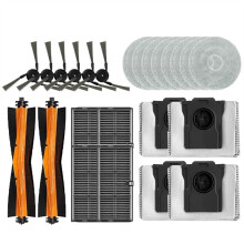 Accesorios de Repuesto para Aspiradora para L40 Ultra Gen 2: Cepillo Lateral Principal, Filtro HEPA, Paños de Mopa, Bolsa para el Polvo