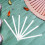 DIY Plastic Waaier Handvat Vouwbaar Frame Handgemaakte Decor 3