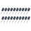 24mm Hexagonal 6.35mm Shank Grinding Wheel Sharpening  Portable Grinding Drill Power Tool Accessories A 1