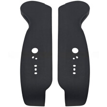 1 Paire de Panneaux de Protection de Siège Avant 1561030-00-A1561033-00-A pour Model 3 17-23 Model Y 21-22 Garniture de Cadre Extérieur de Siège