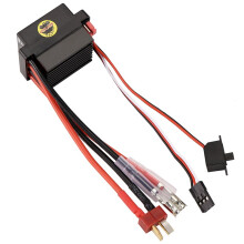 5X RC Hobby 60A ESC Brushed Motor Speed Controller with 2A BEC High Voltage 6-12V Brush ESC for RC Ship & RC Car ESC,B