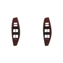 2X Front Armrest Base Upper Rh Panel 74231-20310 for Premio Allion 07-21 Door Window Bezel Trim Cover