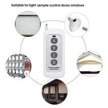 2X 433MHz Wireless Remote Control Learning Code EV1527 Module with Antenna ABCD 4 Button Control 1000M Long Range Opener