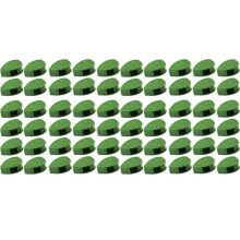 60 Stuks Tuinplantclips, Klimwandclips met Kliksysteem, Zelfklevende Bevestigingsclips, Tuinclip