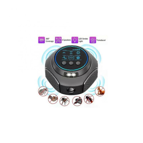 Pro 360 Electronic Control Ultrasonic Repellent Pest Rat Mice Rodent Repeller