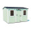 Composite Apex Workshop W3.0m x D3.6m / W10' x D12' Dunster House 2