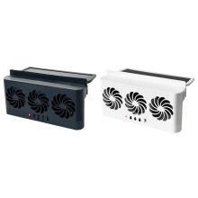 Upgrade Solar Powered Fan CarCooler Front/Rear USB Charging Window Radiator Exhaust Fan Auto Air Vent Fan Ventilation2pc