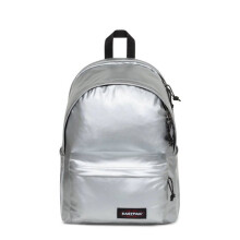 Eastpak Day Office - Rucksack mit Flaschenhalter und Laptop-Hülle grau-glänzend EK0A5BIK-7Y2