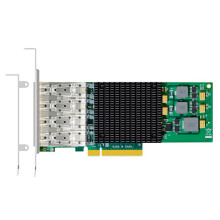 Tarjeta de Red SFP+ de 4 Puertos y 10 Gb (NIC Ethernet PCIE) con Controlador Broadcom BCM57840, Interfaz PCIe 3.0 X8
