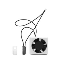 For A1 A1 Extrusion Motor Cooling Kit with Auto Start-Stop High-Efficiency Silent Fan Stable Printing