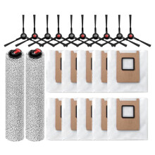 For Omni E25 / E28 Vacuum Cleaner Spare Part Vacuum Main Brush Roller Brush Side Brush Dust Bag Filter(22pcs)