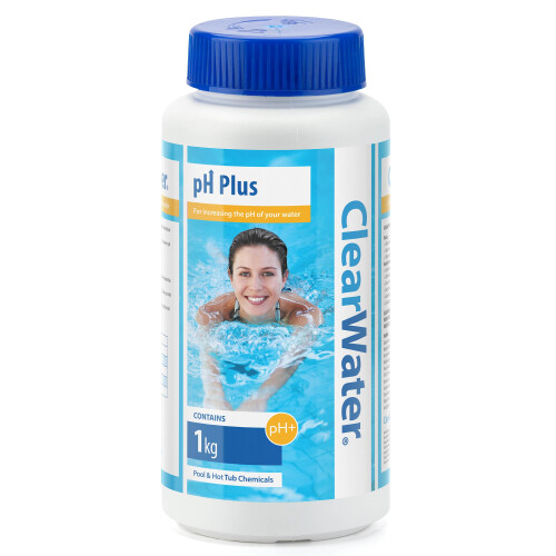 ClearWater Clearwater pH Plus Increaser Hot Tub, Spa & Pool Granules 1kg 1