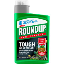 Roundup Tough Weedkiller Concentrate 1L – Powerful Concentrated Weed Killer for