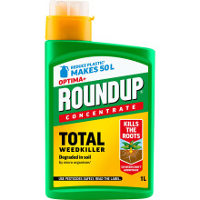 Roundup Optima+ Total Weedkiller, Concentrate, 1 Litre