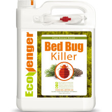 EcoVenger (Formerly EcoRaider) Bed Bug Killer with Remote Sprayer 1Gal - Kills 100% All Stages on Contact- Kills Resistant Bugs- Kills Eggs- 14 Day Re