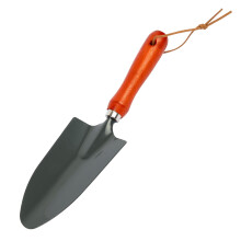 Hand Garden Trowel - Depth Measurement, Non-Slip Thumb Grip, Transplanting, Plant Scoop, Weeding, Moving and Smoothing Digging, Planting, Gardening T