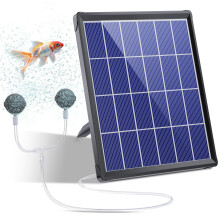 Biling Pond Aerator Solar Powered,2.5W Solar Pond Air Pump for Outdoor Fish Pond