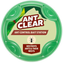 AntClear Home Defence Ant Stop! Bait Stations | 2pk Indoor & Outdoor Ant Killer Traps | Destroys Ants & Their Nests | Powerful Colony Control | For K