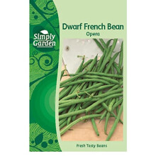 Simply Garden Dwarf French Bean Opera Seeds Grow Your Own Fresh Vegetables
