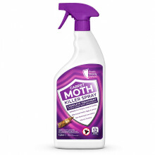 Carpet Moth Killer Spray 1L - Non-Staining & Long-Lasting Protection | Formula for Home | Targets Full Moth Lifecycle on Rugs, Carpets, Textiles & Up
