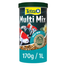 Tetra Multi Mix Pond Fish Food Variety 170g - biologically balanced for mixed fi
