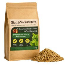 CaplinTec Slug and Snail Control Pellets – Organic Slug Repellent and Snail Deterrent, Slug Pellets, Safe for Garden and Pets | No Chemical, Diatoma