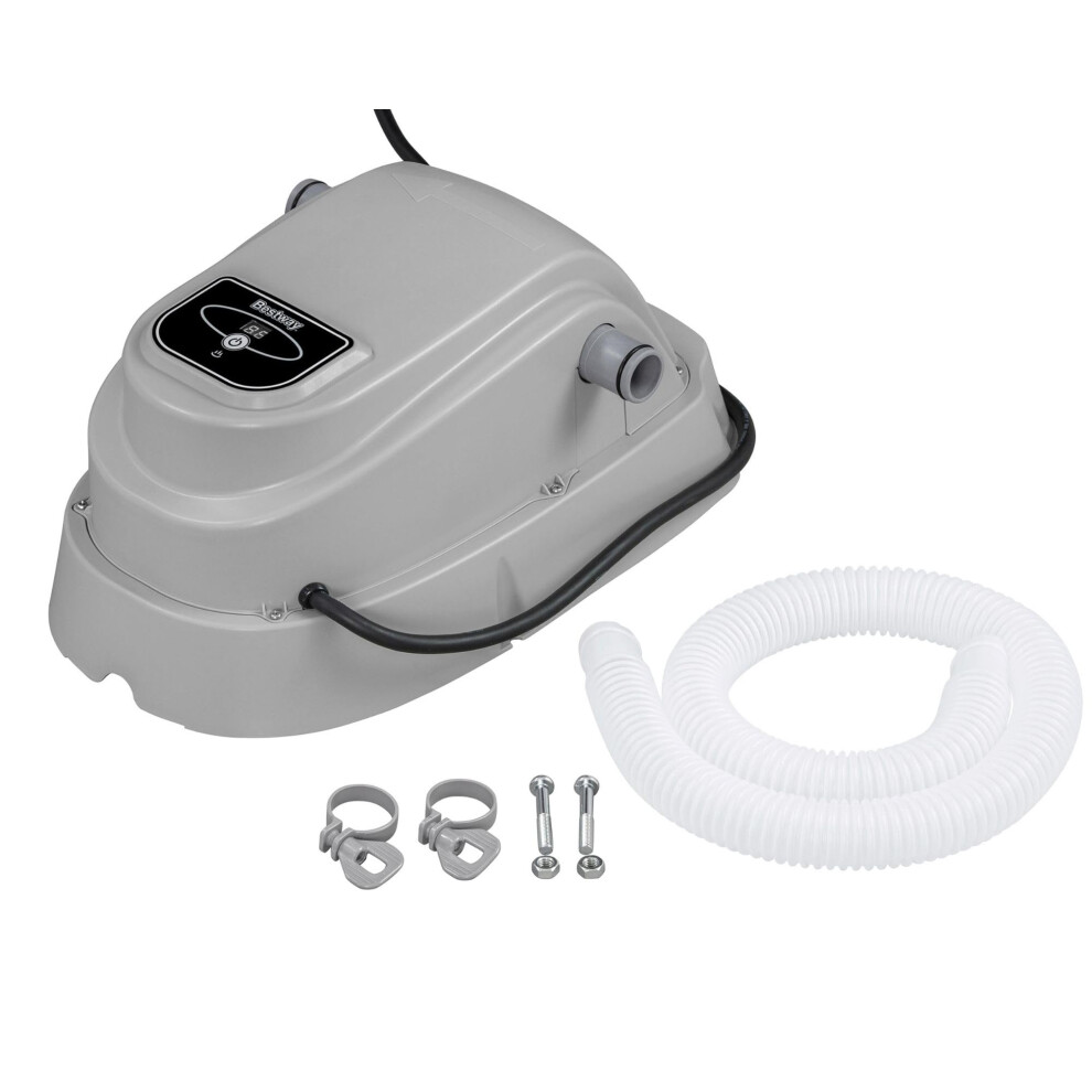 Bestway Swimming Pool Heater For Above Ground Pools, Water Heater, Electric Pool Heater For Pools, Grey